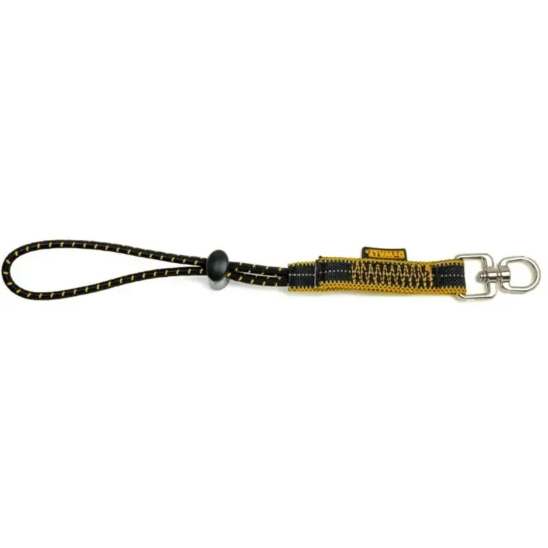 Swiveling D-ring Tool Attachment 11 In. L Black/yellow Polyester/steel
