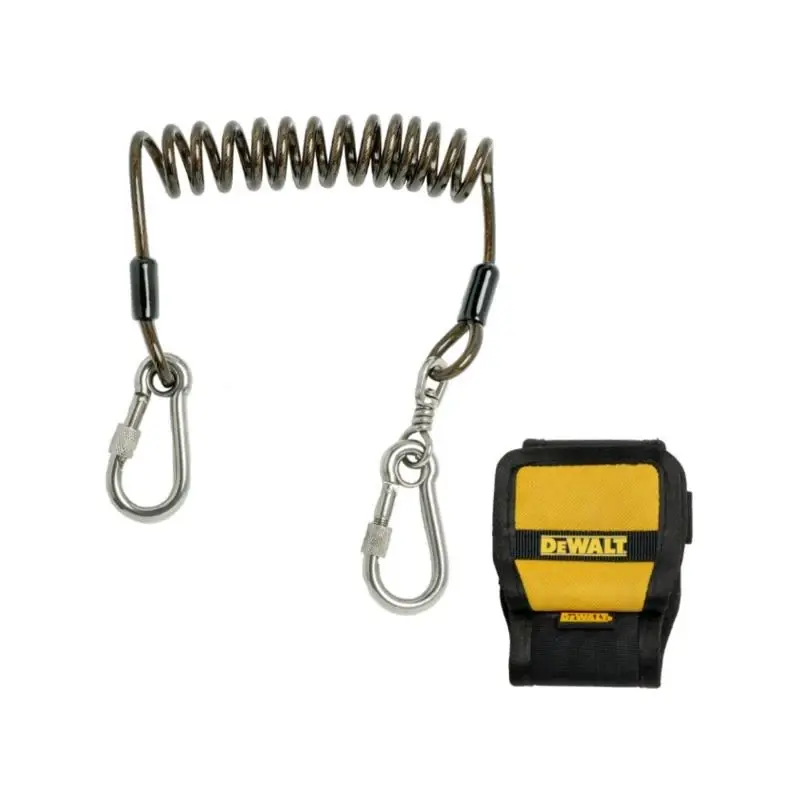 Coiled Tape Measure Kit - Nylon/steel, 60 In. Length, Black/yellow