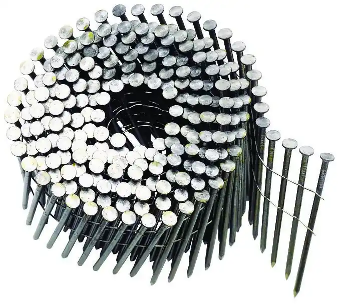Bostitch 2-1/2 In. L Angled Coil Coated Framing Nails 15 Deg 2700 Pk