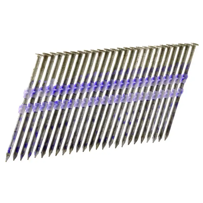 Metabo HPT 3-1/4 In. L Plastic Strip Hot-Dip Galvanized Framing Nails 21 Deg 1000 Pk