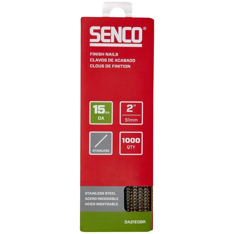 Senco 2 In. Finishing Stainless Steel Nail Brad Head