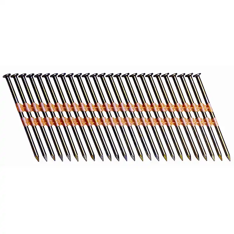 Grip-Rite 2-3/8 In. L X 12 Ga. Angled Strip Bright Framing Nails 21 Deg 5000 Pk