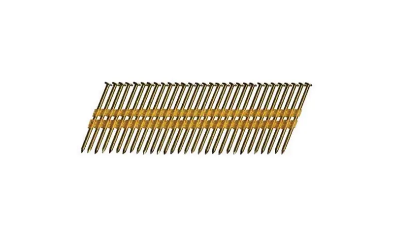 Hitachi 3-1/4 In. Angled Strip Framing Nails 21 Deg. Smooth Shank 4000 Pk