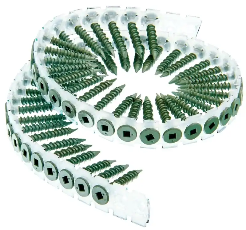 Senco Duraspin No. 8 Sizes X 1-1/4 In. L Square Wafer Head High/Low Cement Board Screws