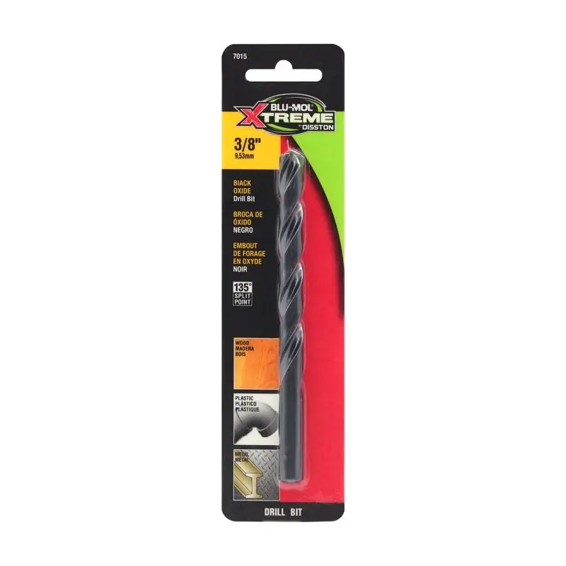 Blu-Mol Xtreme 3/8 In. High Speed Steel Drill Bit 1 Pk