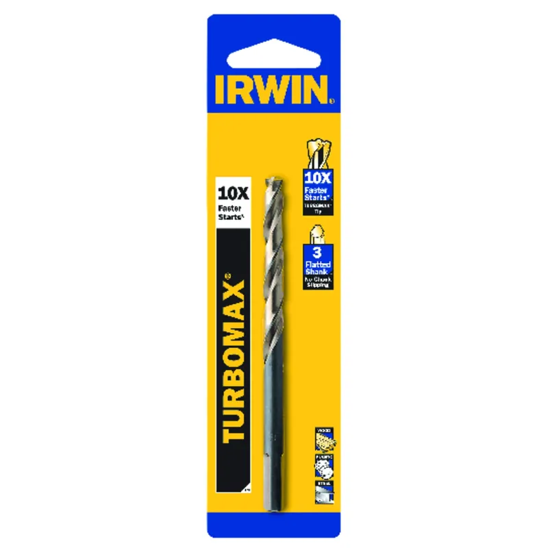 Turbomax Jobber Drill Bit, 15/32 In.