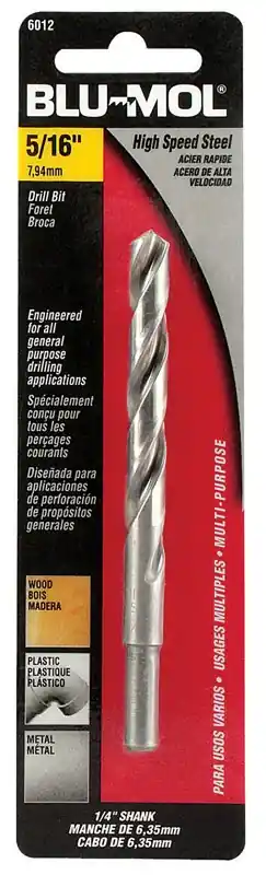Xtreme 5/16 In. X 4-1/2 In. High Speed Steel Drill Bit With Round Shank