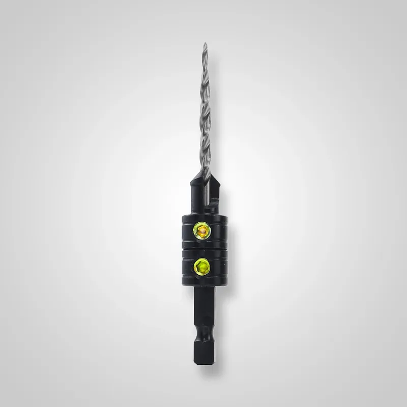 9/64 In. Steel Tapered Countersink Bit 1/4 In. Hex
