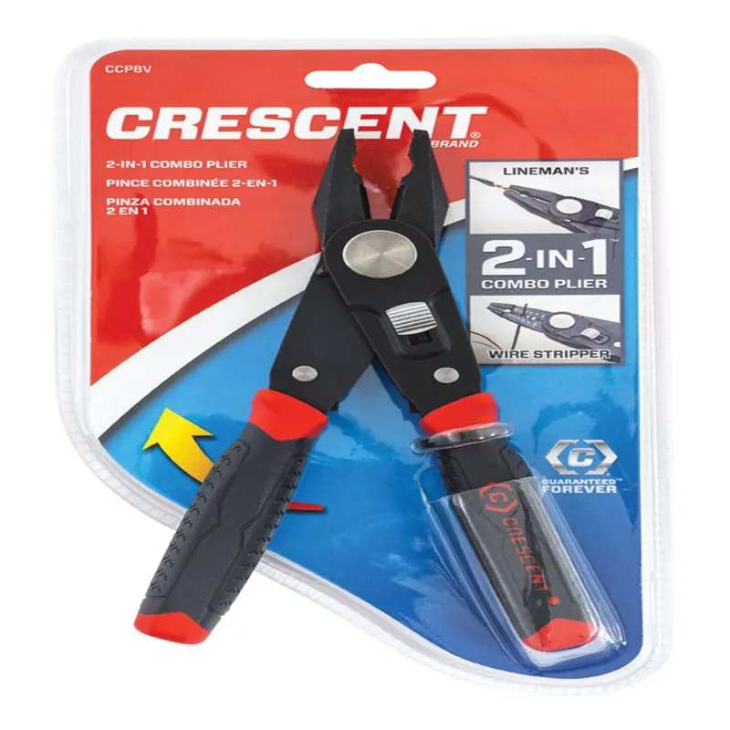2 In-1 Linesman‘s Pliers / Wire Stripper, Comfort Grip