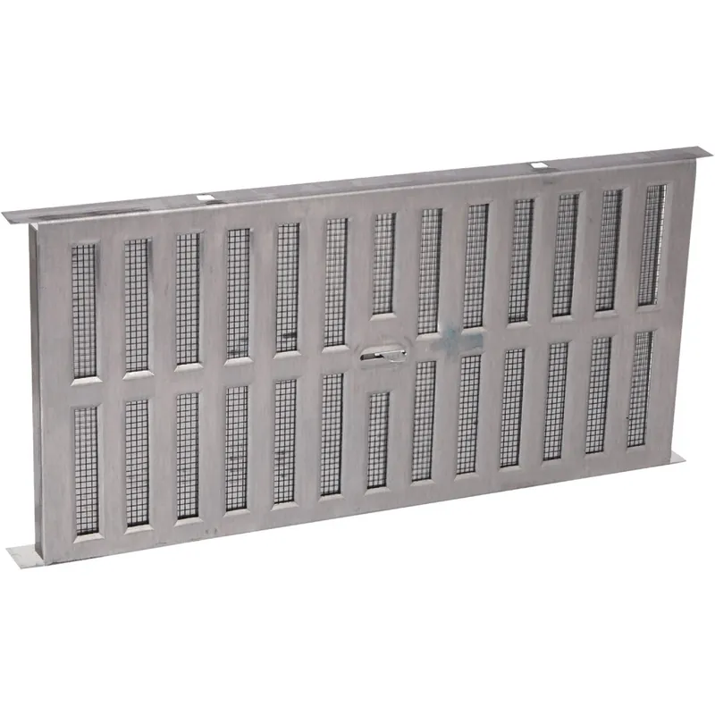 Aluminum Foundation Vent With Slider, 16-15/16 X 8 In.