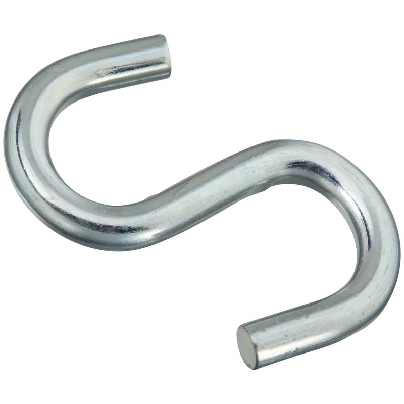 National Hardware Large Zinc-Plated Silver Steel 4 In. L Heavy Open S-Hook 240 Lb 1 Pk