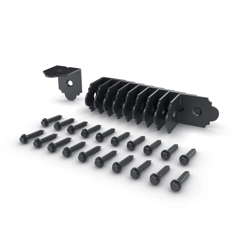 2 In. Decorative Rafter Clip Angle Brackets (10-Pack)