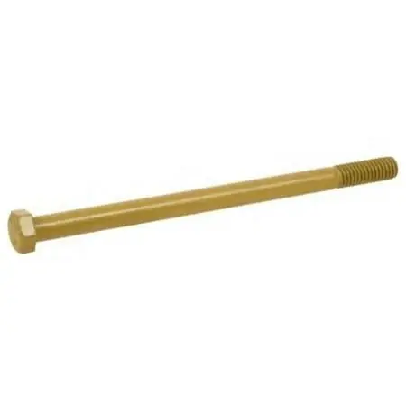 1/2-13 X 8-inch Exterior Coated Hex Bolt - Coarse Thread, 25 Count