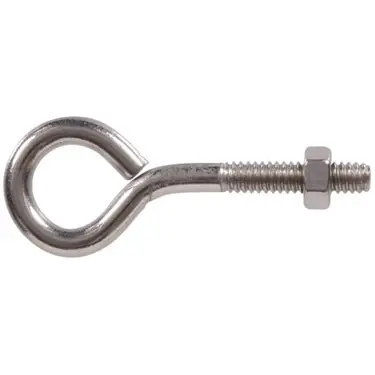 1/4" Stainless Steel Eye Bolt With Hex Nut - Durable And Versatile Fastening Solution