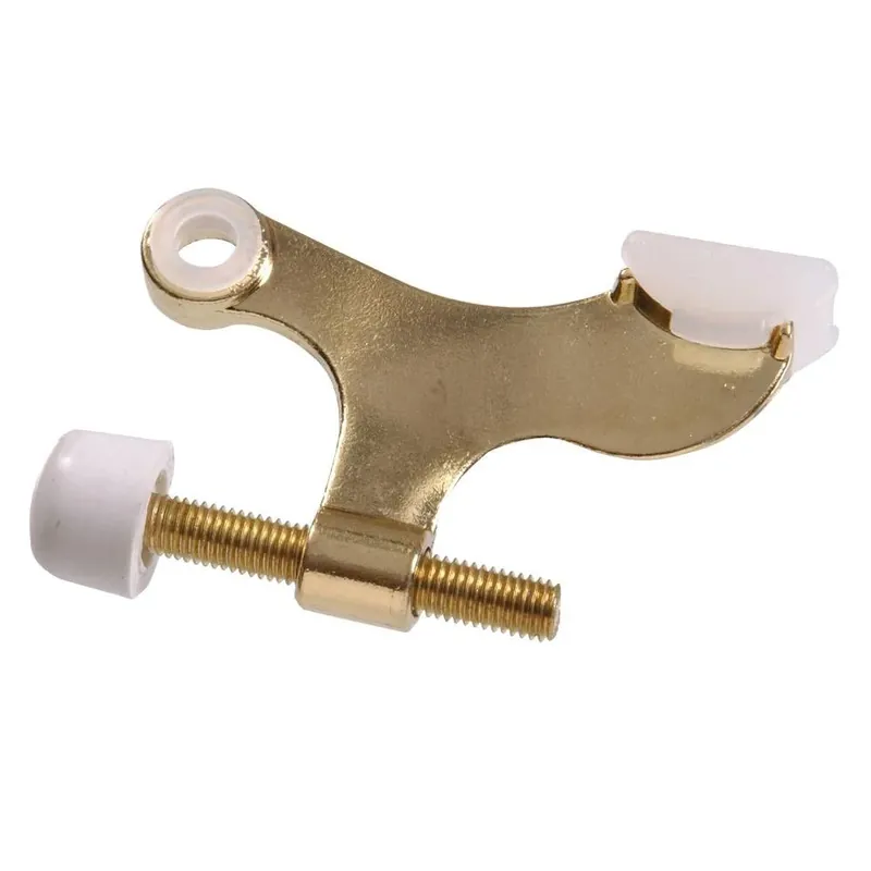 Brass Hinge Pin Door Stop For Hollow Core Doors (5-Pack)