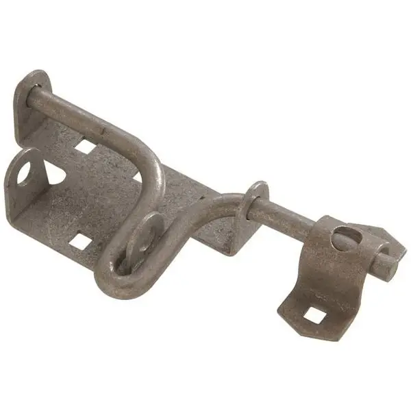 The Hillman Group 852507 Slide Action Gate Latch - Galvanized (2 Pack)