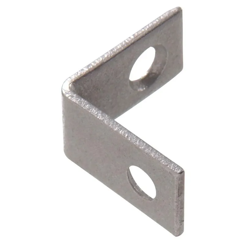 853080 4 X 0.3875 In. Corner Brace, Galvanized Steel
