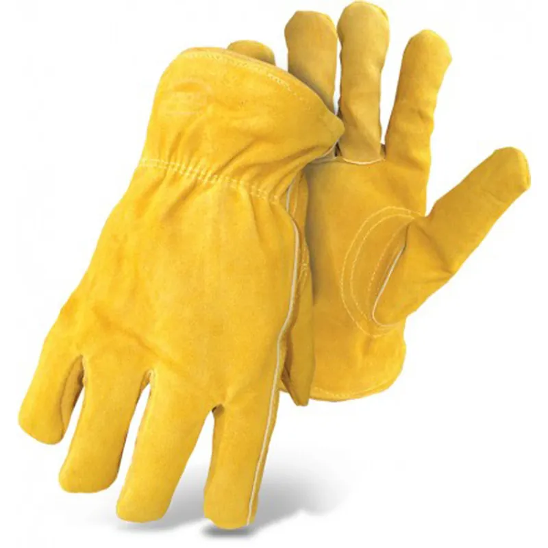 Therm Men‘s Indoor/outdoor Driver Gloves Yellow Medium 1 Pair