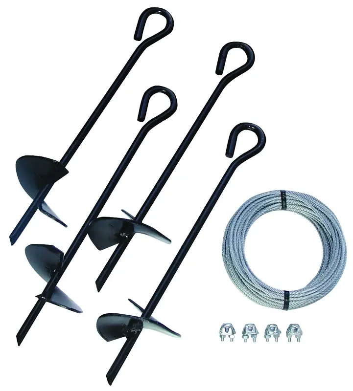 Tie Down Engineering RV Eye Anchor Kit 1 Pk