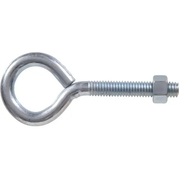 Eye Bolt With Hex Nut - Durable Steel, Various Sizes Available
