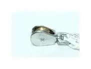 3/4" Single Wheel Pulley Hillman Rope Pulley Model 321572 Zinc Coated