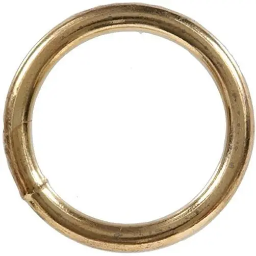 2-1/2" Brass Welded Ring - Model Rg-br.262x2-1/2