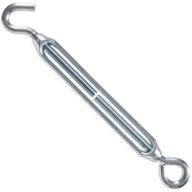 Hook & Eye Turnbuckle - Durable Steel Construction For Secure Fastening
