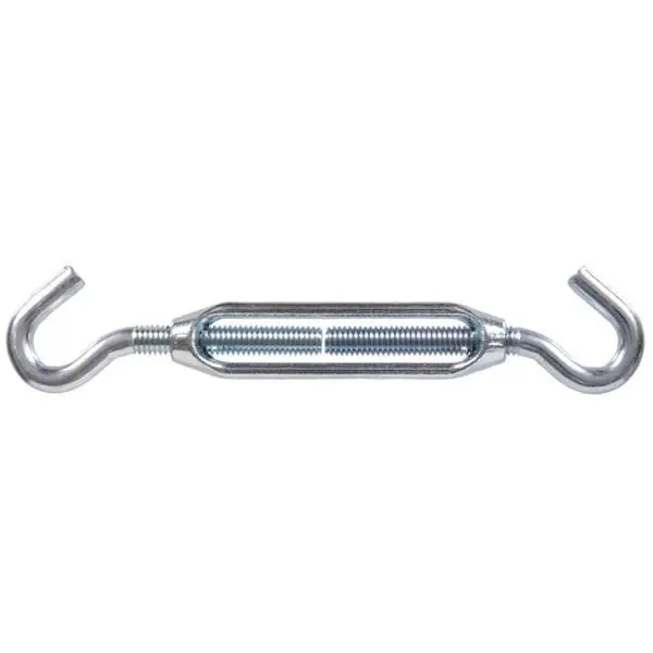 Tensor De Doble Gancho De 3/8 X 1/4 De Pulgada Plata - Modelo 321926