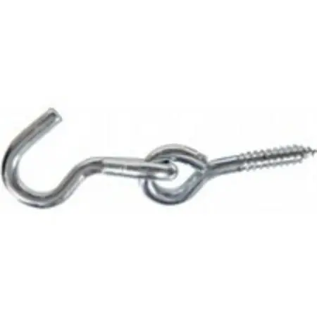 3-2/4" Zinc Hammock Hook - Model 322334 By Hillman