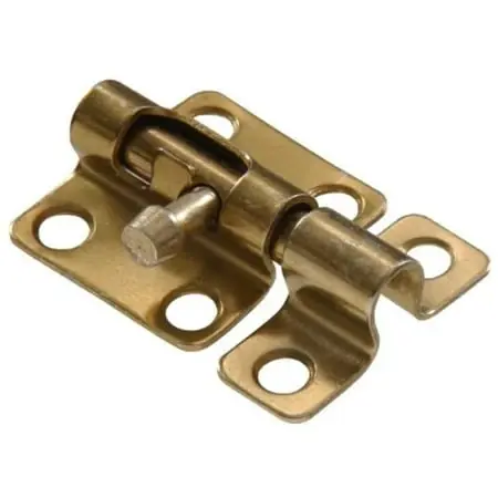 3" Barrel Bolt, Zinc/yellow Dichromate Finish, Model 851007 By Hillman
