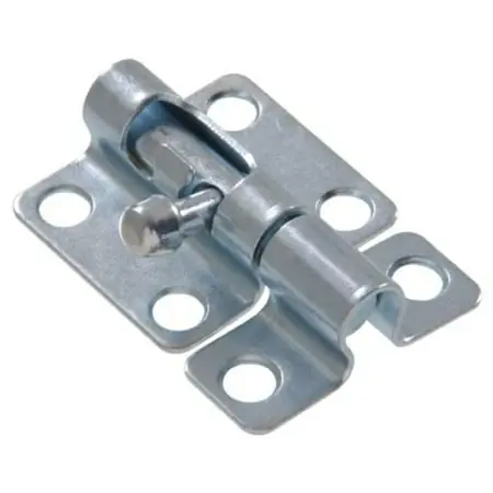 5 Inch Zinc Plated Barrel Bolt - Hillman Model 851013 For Cabinet Hardware