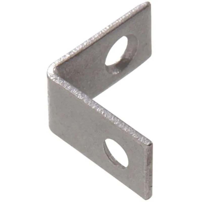 851136 Galvanized Corner Brace, 1.5 X 0.5 Inches, Single Item