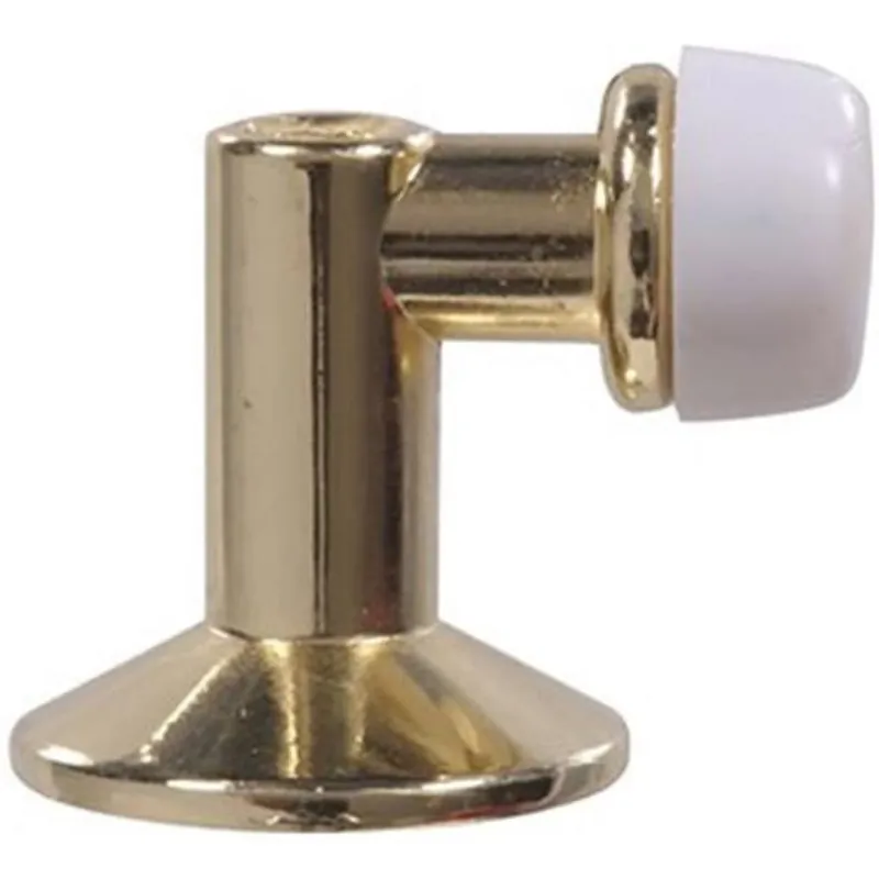 851325 Brass Plated Floor Door Stop - Durable And Stylish Design