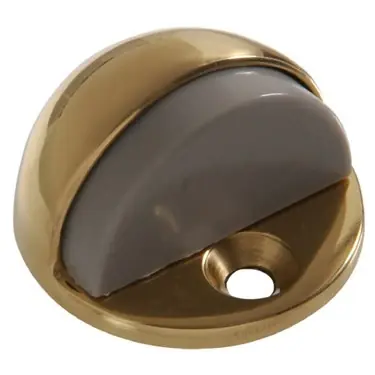 851336 Brass Plated Floor Door Stop - Durable And Stylish Design