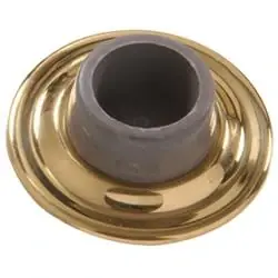851337 Brass Plated Wall Door Stop - Durable And Stylish Design