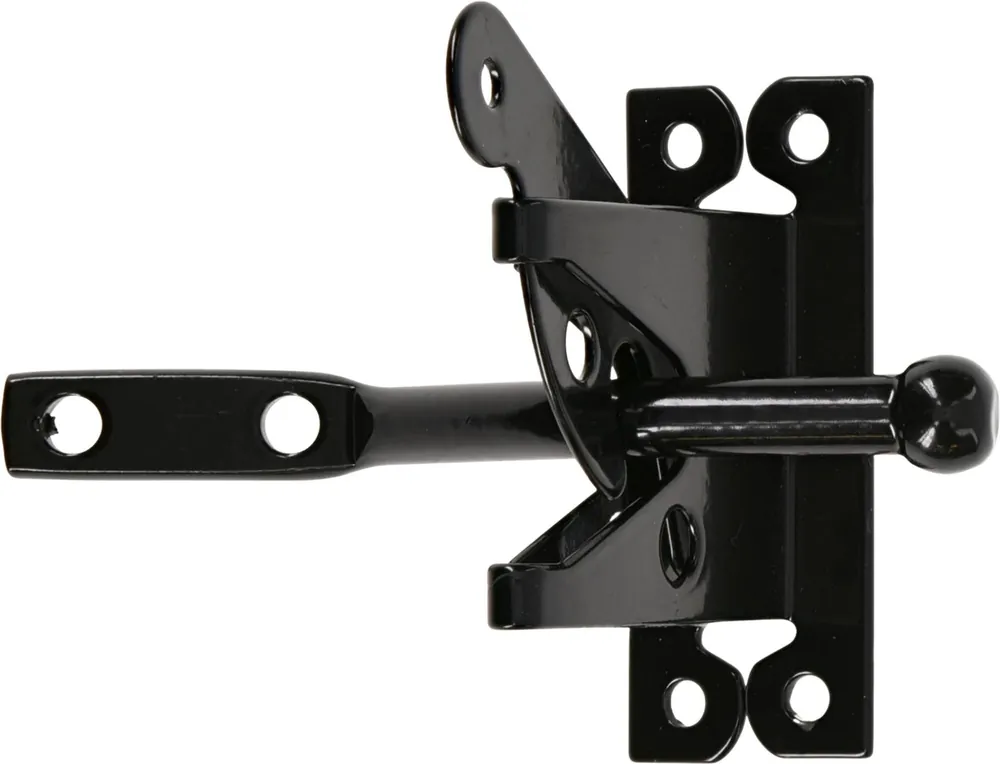 2X4 Gate Latch Black
