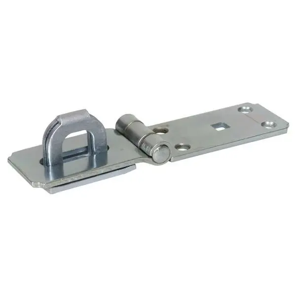7-1/4" Heavy Duty Fixed Staple Safety Hasps - Hillman Cabinet Hardware 851415