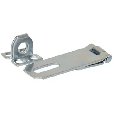 2-1/2" Zinc Plated Safety Hasp - Durable Security Solution