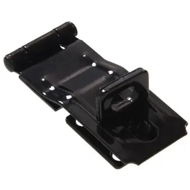 3.5" Black Safety Hasp Swivel - Model 851434, Durable And Secure