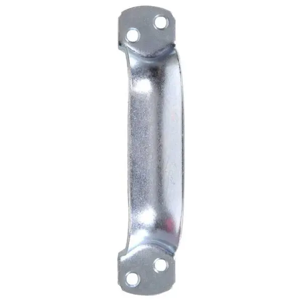 7" Heavy Duty Zinc Door Pull - Extra Strength For Secure Handling