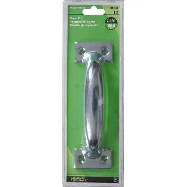7-3/4" Zinc Plated Utility Pull - Durable Cupboard Handle