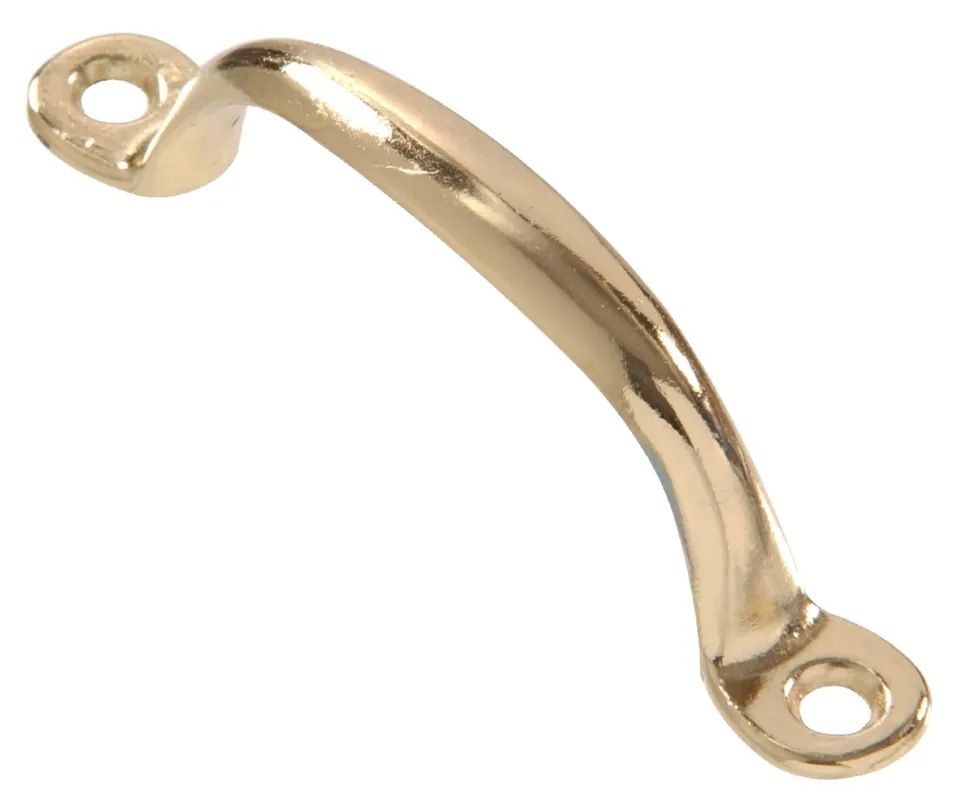 Door Pull Brass Plated 3.75 Inch - Model 851563