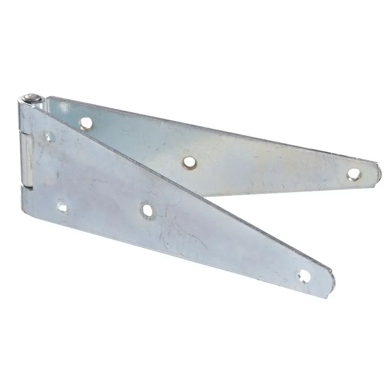 Hillman Group 851650 Flagged - Heavy Strap Hinge Zinc - 10 In. - Pack Of 5