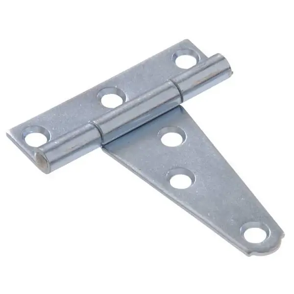3 Inch Light T Hinge, Zinc Plated Hillman Door Hinges Model 851667