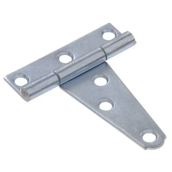 4-inch Zinc Plated Light T-hinge - Hillman Model 851668