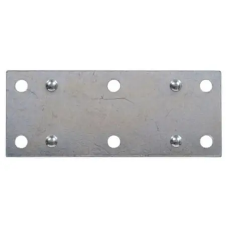 1-1/2" X 1-3/8" Zinc Plated Mending Brace Plates - Model 851679