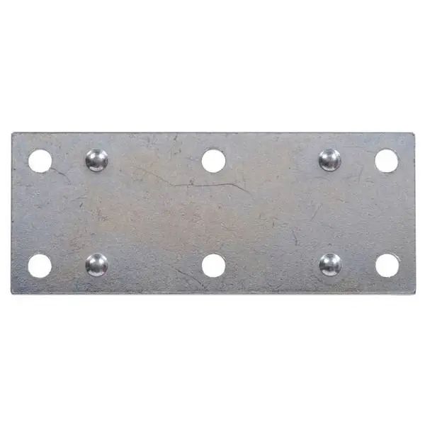 3-1/2" X 1-3/8" Zinc Plated Mending Brace - Hillman Model 851684