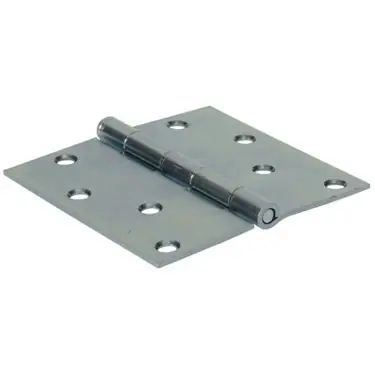 4" General Purpose Broad Hinge Removable Pin, Zinc Plated - Hillman