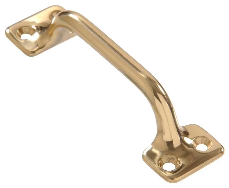 4 Inch Solid Brass Sash Lift With 4 Slide Brackets