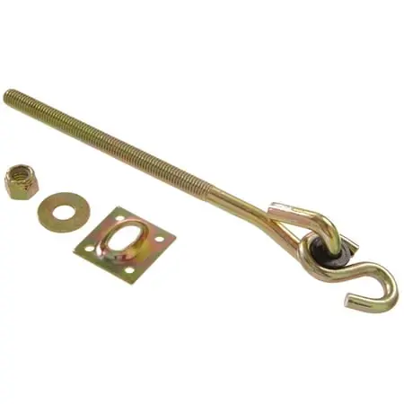 Swing Hook Kit With Bolts - Zinc & Yellow Dichromate Finish